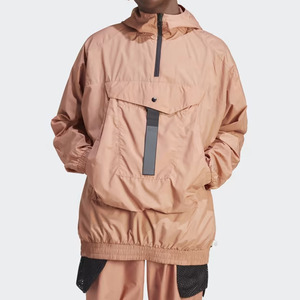 Wholesale Custom 100% Polyester Windbreaker <b>Men's</b> Hip Hop Streetwear <b>Jacket</b> Stand Collar Casual <b>Thin</b> Outdoor <b>Jacket</b> For <b>Man</b> - Product Image 3