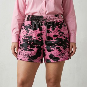 Shorts de Cuero Vacuno para Mujer, Cintura Alta, Estilo Moderno, Casual, Boutique, Personalizados OEM - Product Image 5