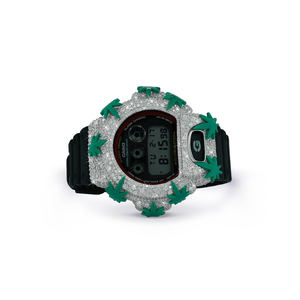 นาฬิกาหรูประดับเพชรโมอิสซาไนต์ ดีไซน์พรีเมียม เหมาะสำหรับเป็นของขวัญงานแต่งงานหรือหมั้น สำหรับทั้งชายและหญิง - Product Image 1