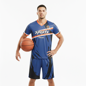 Conjunto de Uniforme Profesional de Baloncesto, Camiseta y Pantalones Cortos de Invierno, Personalización de Nombres de Equipo Disponible, Todos los Colores, Tallas Personalizadas, Secado Rápido - Product Image 4