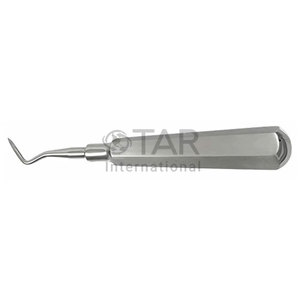 เครื่องมือถอนฟัน Heibrink Root Tip Pick 2 แบบด้ามจับขนาดใหญ่ ผลิตจากสแตนเลสสตีลคุณภาพสูง สำหรับการถอนฟันและการกำจัดปลายรากฟัน - Product Image 1