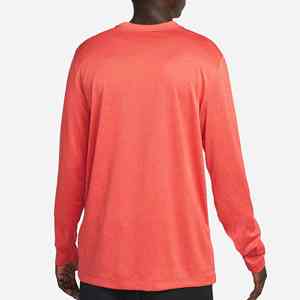 Fabricant sur mesure, logo personnalisé, impression à l'écran, sublimation, broderie, chemise à manches longues à col rond pour homme, coton respirant - Product Image 5