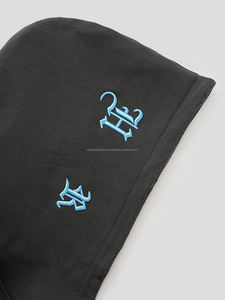 Sweat à capuche zippé pour homme en molleton nylon/coton léger de haute qualité, 370 grammes, respirant, anti-boulochage, numérique, écologique, pour l'automne - Product Image 5