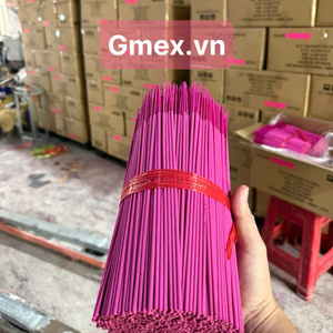 ธูปสีชมพูแบบแท่งสำหรับใช้ในพิธีกรรมทางศาสนาจาก GMEX เวียดนาม - Product Image 1