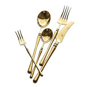 Juego de cubiertos de metal demandado caliente Cubiertos clásicos con OEM ODM Personalizado Buena venta al por mayor Juego de cubiertos de metal hechos a mano - Product Image 1