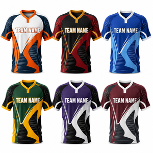 Camiseta de Rugby Personalizada para Niños, Corta, Transpirable, de Secado Rápido, 100% Poliéster, Sublimada al por Mayor, para Equipos, Escuelas, Clubes y Academias - Product Image 2