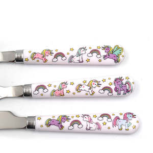 Ensemble de repas de luxe écologique pour bébé, en acier inoxydable poli miroir, avec manche en céramique, vaisselle pour enfants, cuillère de sevrage pour tout-petits - Product Image 2