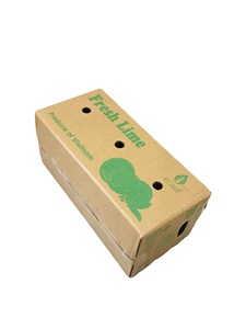 High Quality Eco-Friendly <b>Packaging</b> 3mm Rigid Paperboard Boxes Fresh Lime Color UV Offset Printed Recycled <b>Materials</b> for Flour - Product Image 5