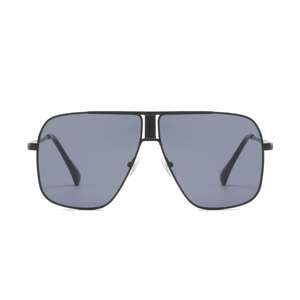 Lunettes de soleil carrées de luxe en métal RTS Fashion, grandes, verres PC UV400, monture complète, unisexe, pour extérieur, tendance 2026 - Product Image 2