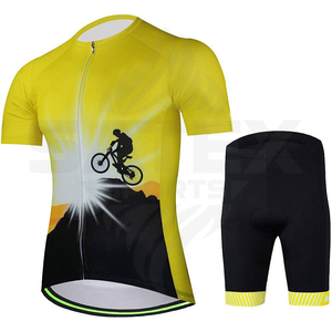 Tenue de cyclisme homme de qualité supérieure, respirante, 100 % polyester, légère, service OEM avec logo/couleurs personnalisés - Product Image 6