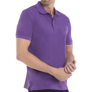 Chemise de golf tricotée anti-plis de haute qualité pour homme, fabriquée au Pakistan, coupe décontractée, longueur standard, avec broderie décorative – Collection 2023 - Product Image 3