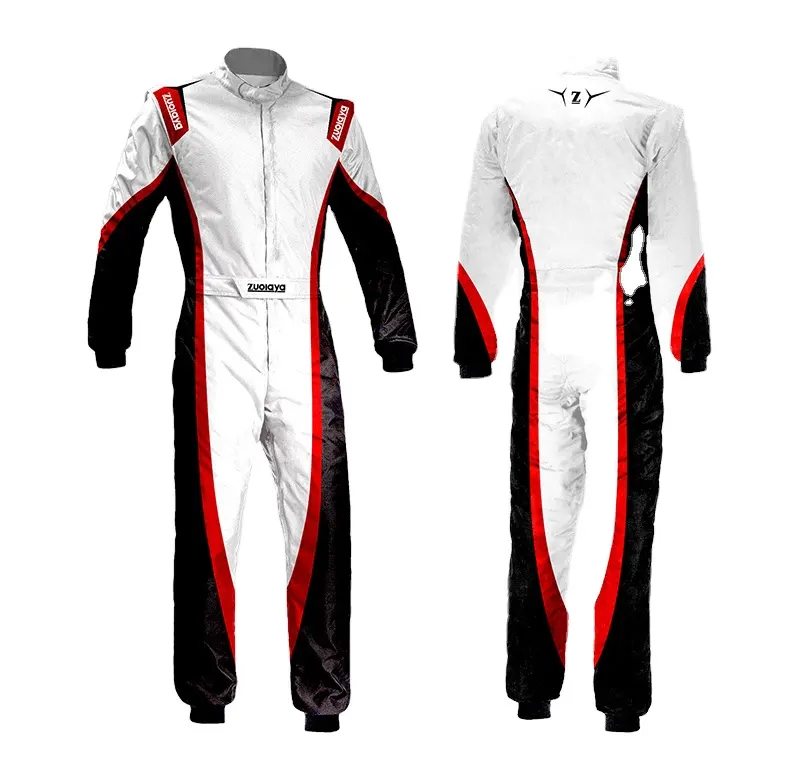 Go Kart Custom Logo Windproof Motorcycle or car Racing Suits Auto different-Pieces Race Set Overall Wear .