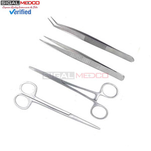 Kit de dissection et de suture de qualité supérieure en 7 pièces, pochette, instruments chirurgicaux en acier inoxydable, ensemble d'instruments médicaux pour étudiants, laboratoires de biologie, anatomie - Product Image 5