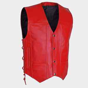 Gilet en cuir pour homme, confortable, respirant, chaud pour l'hiver, vêtements de sport, marque mondiale, prix de gros, design unique - Product Image 3