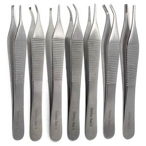 ชุดเครื่องมือผ่าตัดจุลศัลยกรรมตา สแตนเลสสตีล 7 ชิ้น ยี่ห้อ Adson Orthopedic ประกอบด้วยคีมเย็บเนื้อเยื่อสำหรับศัลยกรรมกระดูกและข้อ และศัลยกรรมพลาสติก - Product Image 3