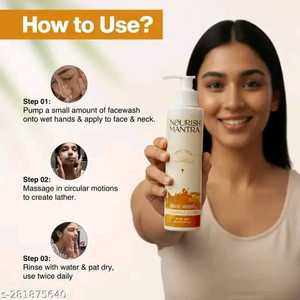 Gel Limpiador Facial con Vitamina C Nutritiva - Product Image 4