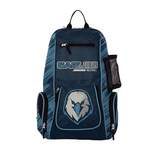 Sac d'entraînement de volley-ball spacieux avec poche dédiée pour ballon, fermetures éclair robustes, compartiment latéral isolé et bretelles rembourrées - Product Image 5