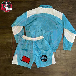 Conjunto de Chaqueta Corta y con Cierre para Hombre, de Verano, Ligero, Transpirable y Cómodo, de Alta Calidad, Servicio OEM ODM, Personalizado - Product Image 4