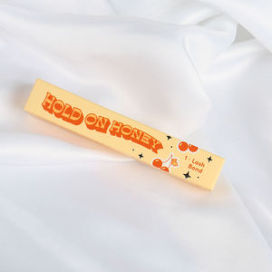 Custom Biodegradable Handmade Recyclable Cosmetic Packaging Soft <b>Box</b> White Paper Hot Stamping Lipstick <b>Bottle</b> Premium - Product Image 2