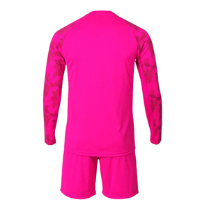 Maillot de gardien de but à manches longues col en V et short pour homme, séchage rapide, anti-humidité, polyester écologique, football - Product Image 2