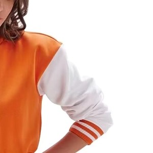 Custom Ladies Baseball Varsity <b>Jacket</b> Premium Wool <b>Leather</b> Letterman Coat Private Label OEM ODM Sample Service - Product Image 2