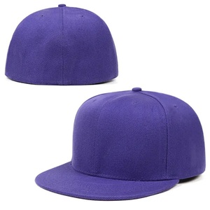 Casquette Snapback Rouge à 6 Panneaux, Visière Plate, Logo Brodé, Réglable, pour Adulte, Accessoire de Sport - Product Image 2