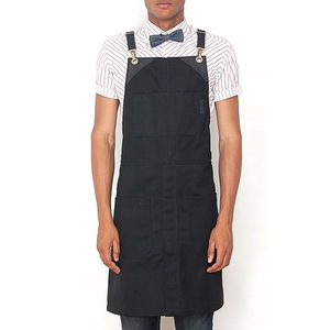 Tablier de cuisine sans manches en PU, style classique avec poches, taille ajustable, durable et respirant pour la cuisine et le travail - Product Image 3