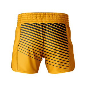 กางเกงมวยไทย MMA แบบสั่งทำพิเศษ พิมพ์ลายแบบ Sublimation แห้งเร็ว 100% โพลีเอสเตอร์ ทรงปกติ สำหรับผู้ใหญ่ ใส่ได้ทั้งชายและหญิง ชุดศิลปะการต่อสู้ - Product Image 2