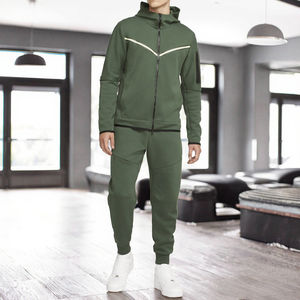 Chaqueta Deportiva Cortavientos Personalizada para Hombre con Franjas Reflectantes 3M, Nylon, Tallas Grandes, Franjas Blancas, Precio al por Mayor OEM - Product Image 5