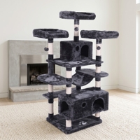 Tour pour chat en sisal naturel, base renforcée, robuste, vente en gros du fabricant