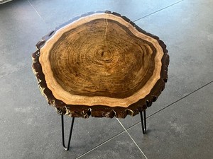 Live Edge <b>Table</b> Wood Slice <b>Table</b> Rustic <b>Coffee</b> <b>Table</b> Natural Wood <b>Table</b> Tree Ring <b>Table</b> Handmade Wood Furniture Live Edge <b>Table</b> - Product Image 6