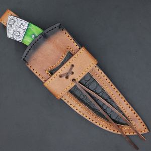High Quality Custom Handmade Damascus Steel Pocket Knife with Engraved Brass Handle Best Birthday & Anniversary Gift - Product Image 4