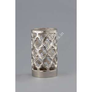 Portavelas Decorativo de Aluminio Estilo Francés, Resistente al Calor, Hecho a Mano, Moderno, para Navidad y Pascua - Product Image 1