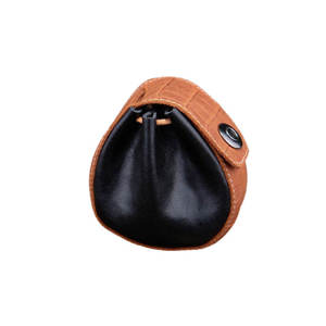 Leather Dice Cup With Crocodile Pattern Embossed Design Handmade Luxury Dice Storage Bag For Adults - Product Image 4