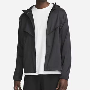 OEM Outdoor Training Gym Running Windbreaker Set Affordable <b>Athletic</b> Windproof 2 Piece Set Bulk Warm Up Windbreaker Tracksuits - Product Image 3