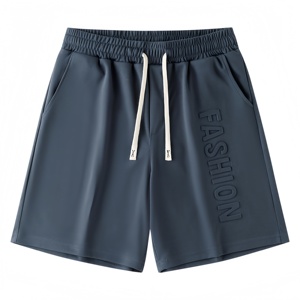 Shorts décontractés d'été pour hommes, légers, effet vieilli, prix usine, vente en gros - Product Image 4