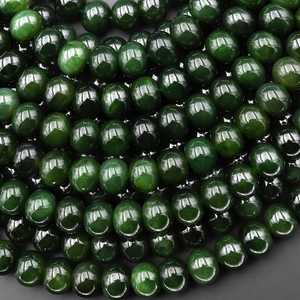 Perles de jade vert naturel du Rajasthan, lisses, en forme de rondelle, pour la fabrication de bijoux, certifiées IGI, fournisseur en gros ZUBEDA GEMS - Product Image 1