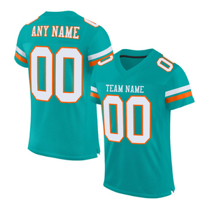 Maillots de football américain en gros, qualité supérieure, broderie, séchage rapide et respirant - Product Image 1