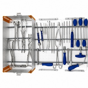 Sistema de Fijación de Columna Lumbar de Calidad Premium con Tornillos Pediculares, Juego de Instrumentos para Cirugía Ortopédica, Herramientas Quirúrgicas con Certificación CE ISO - Product Image 3