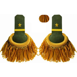 ทำจากวัสดุที่ทนทาน  แผ่นประดับไหล่สำหรับเครื่องแบบพิธีการ คุณภาพพรีเมียม ขายดี แผ่นประดับไหล่สำหรับเครื่องแบบพิธีการ - Product Image 1