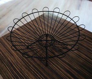 Hermosa Cesta de Frutas de Hierro para la Organización de la Cocina Moderna, Solución Ecológica y Elegante para Almacenar Alimentos como Manzanas y Naranjas - Product Image 3