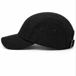 Casquette unisexe 5 panneaux en tissu maillé imperméable, ajustable, respirante, avec œillets, décontractée, pour adulte, été, panneau avant - Product Image 2