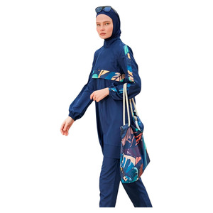 Custom Fabric Women's <b>Modest</b> Leisure Jogging Wear High Waist Slimming Sweat Suit Long Sleeve Breathable Quick Dry Lightweight - Product Image 6