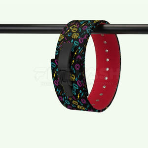 Ceinture de musculation à levier en cuir de vachette avec logo personnalisé pour fitness et entraînement en salle de sport - Product Image 4