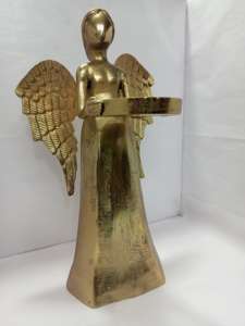 Candelabro de Metal con Acabado Clásico Antiguo, Decoración Elegante para Mesa de Salón y Eventos a Precio de Mayoreo - Product Image 6