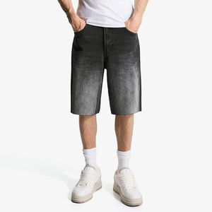 กางเกงขาสั้นเดนิมคุณภาพพรีเมียมปี 2026 แฟชั่นฤดูร้อนสไตล์สตรีทแวร์ 4 กระเป๋า ผ้าฝ้ายออร์แกนิค 100% รับผลิตแบบ OEM - Product Image 5