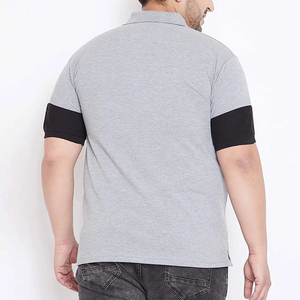 Camisa de Algodón de Manga Corta de Lujo para Hombre, Corte Ajustado, Transpirable, Ecológica, Tejido de Punto Jersey, Tallas Grandes, Secado Rápido, Diseño Moderno, Casual - Product Image 4