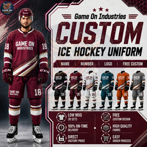 2026 Best Supplier Customized Made Team Apparel Full Dye Sublimation Team Name & Number Private Lable Ice Hockey Uniform - Product Image 2