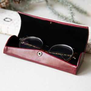Funda Protectora para Gafas de Sol de Cuero Genuino Cosida a Mano, Resistente al Agua, Ligera, Venta al Por Mayor LGC-0034 - Product Image 5