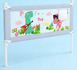 Barrera de Seguridad para <span class=keywords><strong>Cama</strong></span> de Niños, <span class=keywords><strong>Barandilla</strong></span> Anticaídas con Instalación Gratuita, <span class=keywords><strong>Barandilla</strong></span> Superior para Cuna de Bebé, 1.8 m - Product Image 5